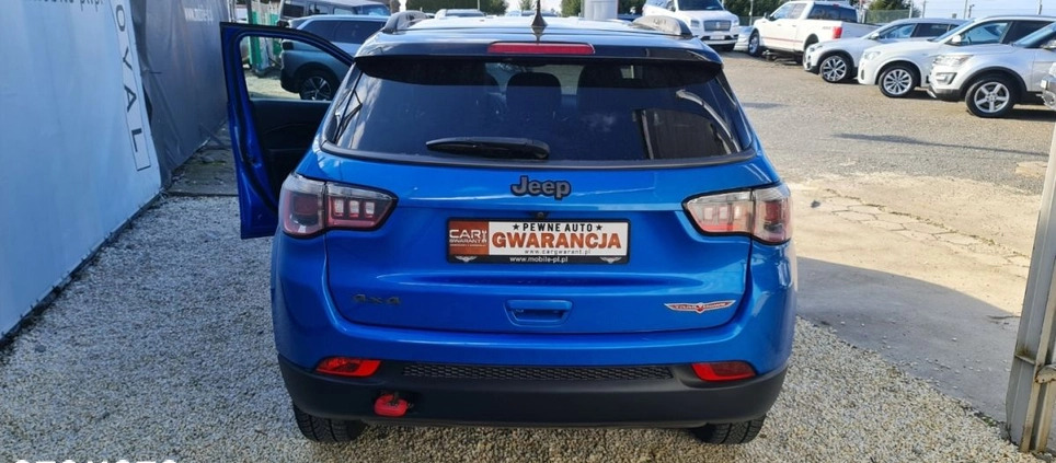 Jeep Compass cena 78900 przebieg: 99500, rok produkcji 2018 z Kępno małe 562